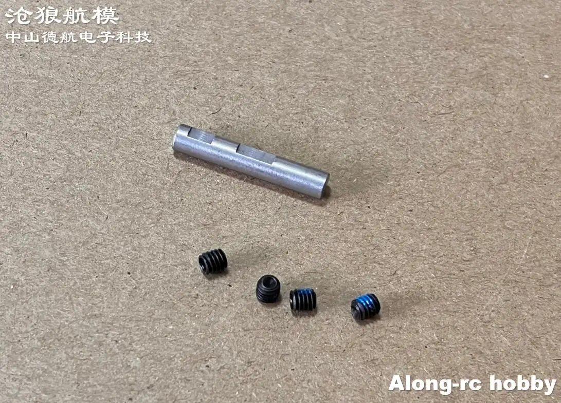 2 pièces 5*28mm arbre en acier 5mm boulon pièce d'avion RC pour retire le train d'atterrissage ou les modèles de bricolage pièces d'avion AL-37