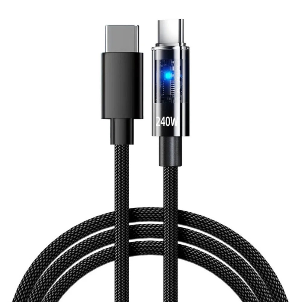 240 W Max USB C Kabel Voor iPhone 16 15 Samsung Huawei PD Snel Opladen Type C naar Type C Kabel USB C Telefoon Oplader Data Cord