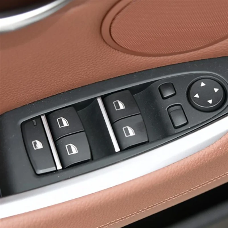 

A51K-автомобильный переключатель левого переднего окна, подъемная панель, дверные подлокотники, панель Tirm 51417234801 для BMW 5 серии F07 2010-2017, левый