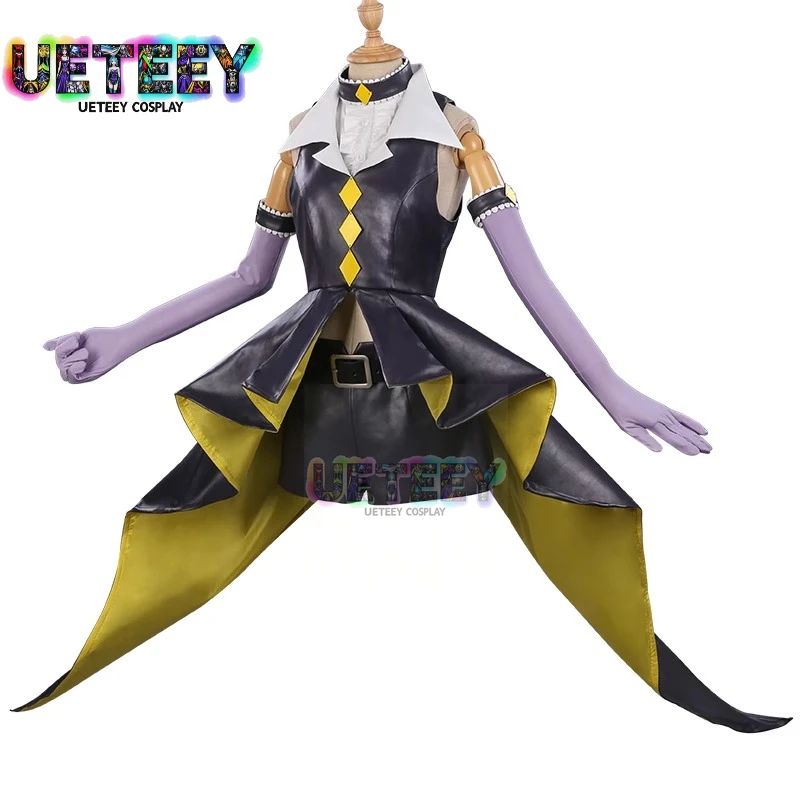 

UETEEY Cos Shugo Chara Tsukiyomi Utau Dark Jewel Cosplay Costume Anime Outfit for Women Custom Size