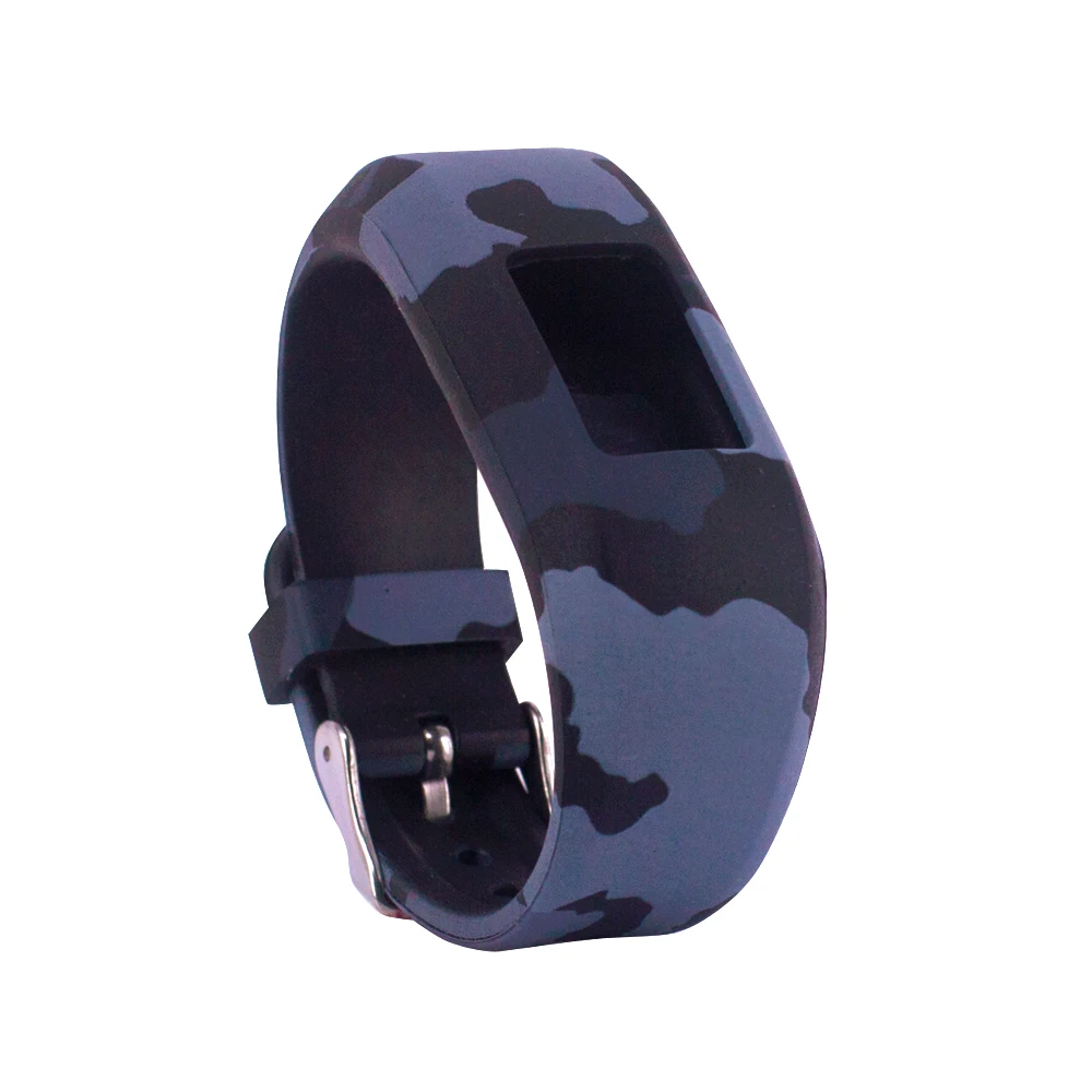 FIFATA Molle Variopinta Wristband Del Silicone Per Il Garmin Vivofit JR/JR2/Vivofit 3 Braccialetto Intelligente Sostituire Watch Band Per garmin JR Bambini