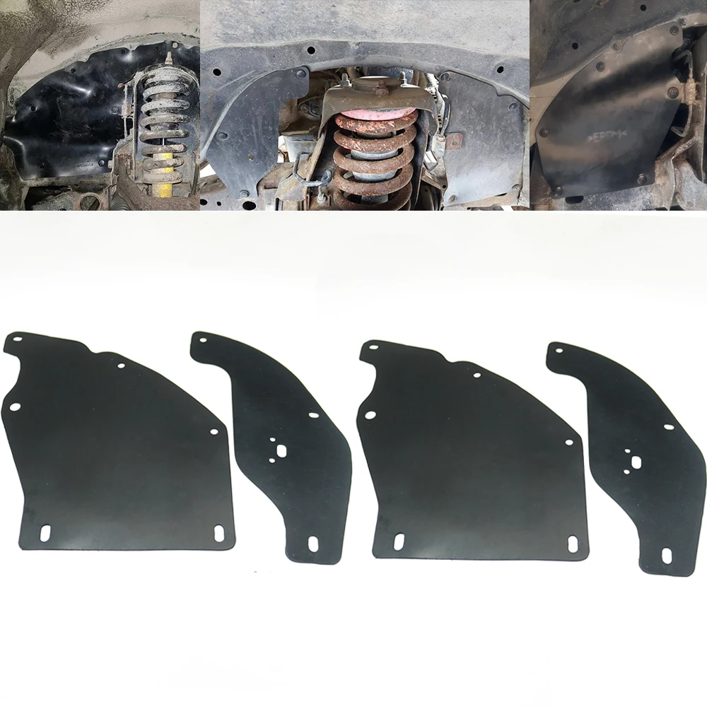 

Front Wheelhouse Splash Guard Rubber Shield For Mitsubishi L200 Triton IV 06-15 Nativa Pajero Sport 08-15 Challenger KH4W 09-15