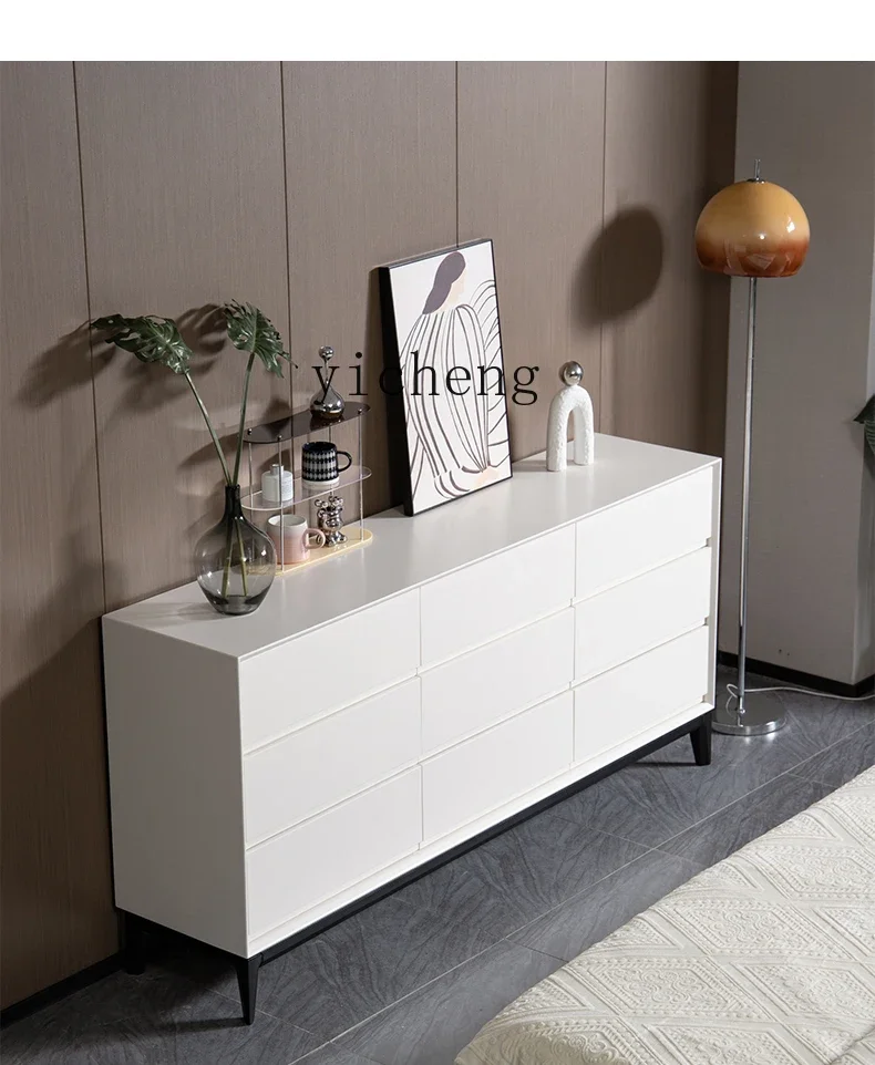 

X5-14 solid wood nine-chest storage living room storage hallway cabinet bedroom bedside TV long bucket cabinet