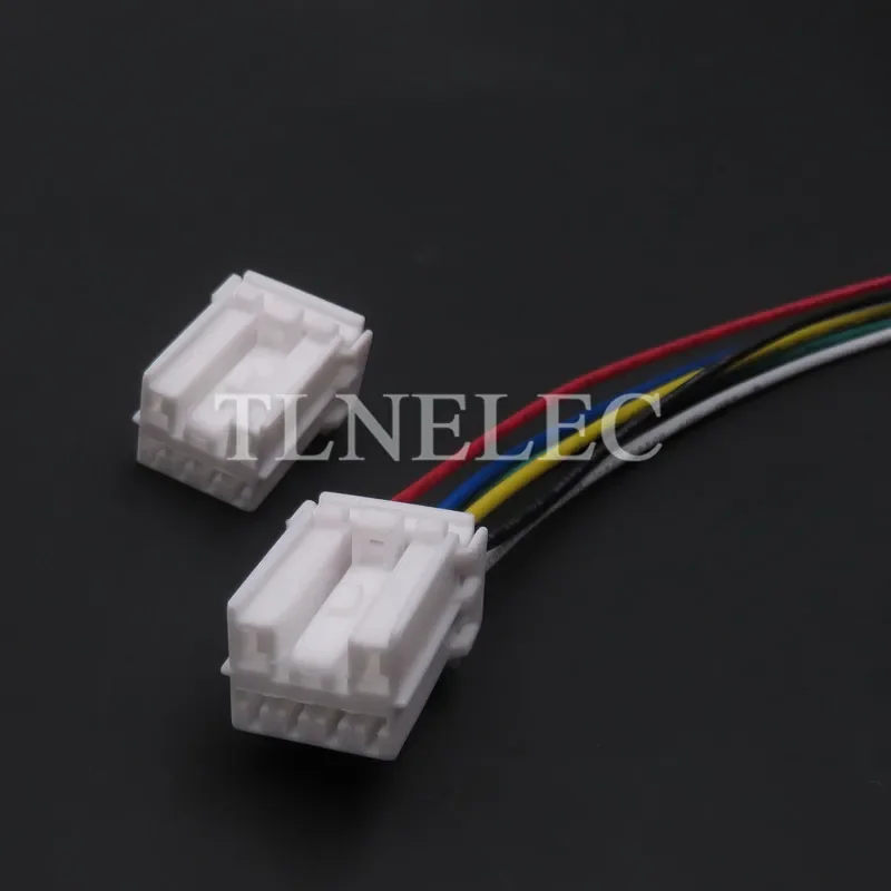 6 Pin Way Auto Male Female Docking Unsealed Wire Socket With Wires 7122-8365 7123-8365 MG620401 MG610398