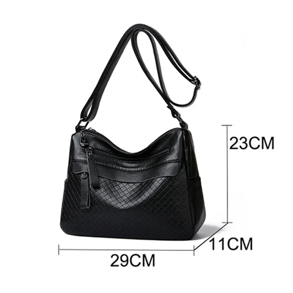 2023 Fashion Casual Ladies Crossbody Bag High Quality Purses and Handbags Luxury Designer PU Leather Shoulder Bags for Women Sac