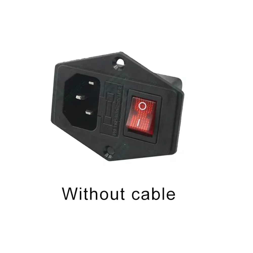 3D Printer Onderdelen 220 V/110 V Voeding Schakelaar Mannelijke Socket met Zekering voor 3D Printer DIY 3D Printer Accessoires