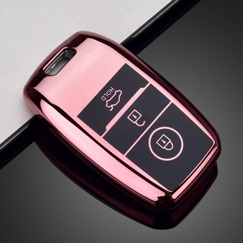 TPU Car Remote Key Case Cover Shell For KIA Rio Rio5 Sportage Ceed Cerato K3 KX3 K4 K5 Sorento Optima Picanto Accessories