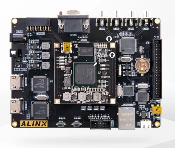 

AX6045 ALINX XILINX Spartan6 FPGA XC6SLX45-2FGG484 Development board video