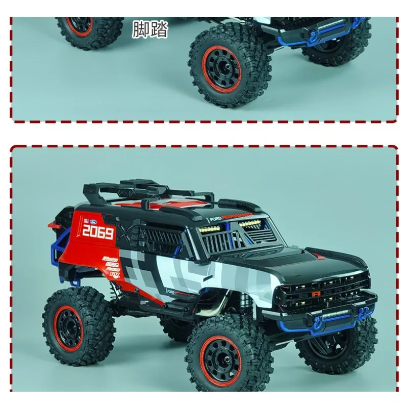 Kompletny zestaw osłon ochronnych do samochodu RC MJX H12P w skali 1/12, 4WD, szybki crawler terenowy, montaż bez wiercenia.