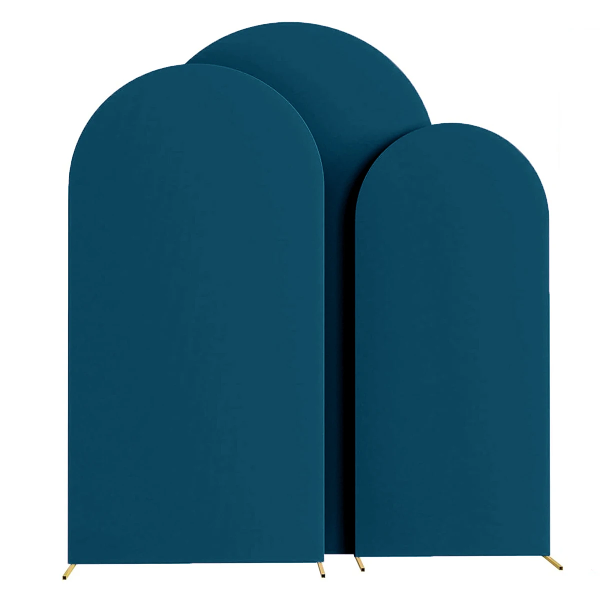 1Pc Boog Stand Cover Bruiloft Bloem Deur Decoratie Polyester Elastische Set Achtergrond Cover Prop Gebruikt voor Banket (Zonder Plank)