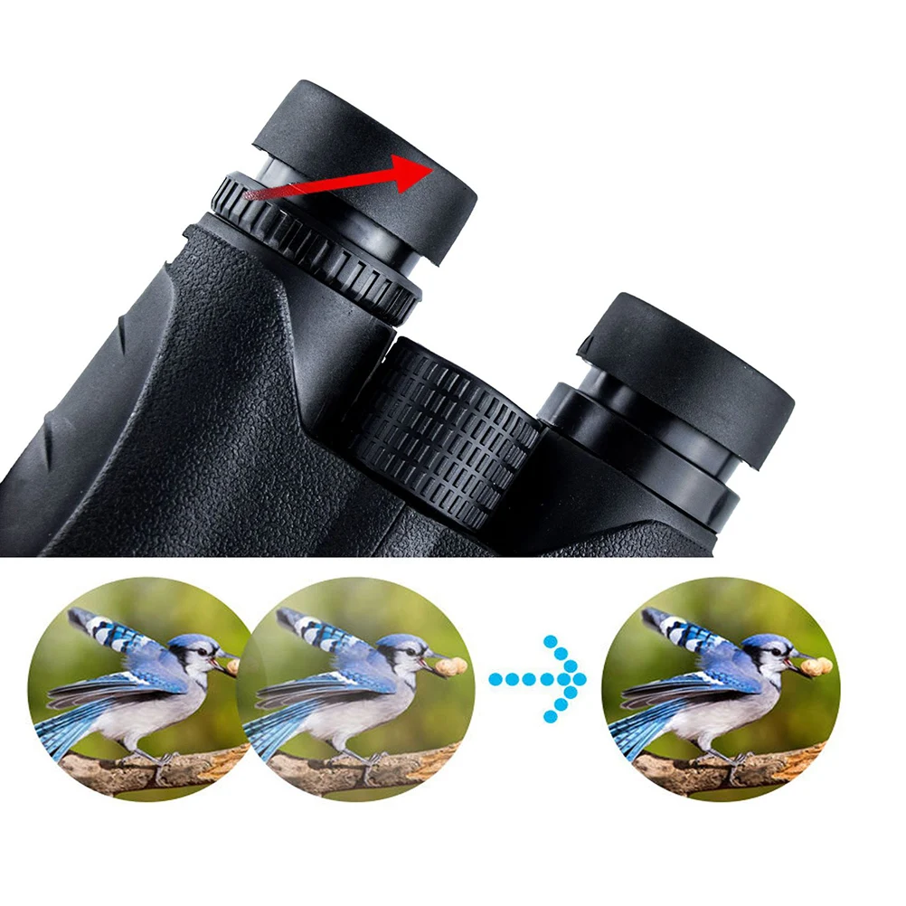 

10X42 High Powered Telescope Compact Lightweight Waterproof Optic Lens Spotting Night Vision Outdoor Hunting Golf