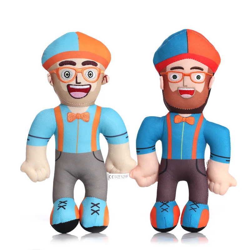 29cm New Cartoon Plush Toy English Enlightenment Big Beard Plush Toy Desktop Decoration Plush Toy Gift