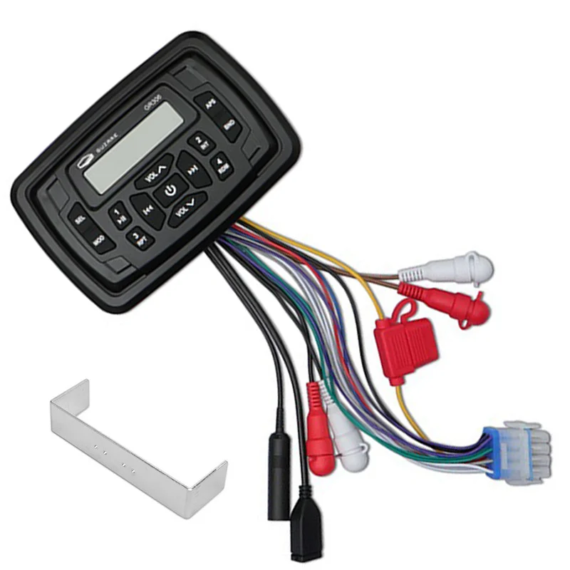 SSTT Waterproof Bluetooth MP3 Player for Yachts, RV Trucks, Motorboats, Fishing Boats, Etc