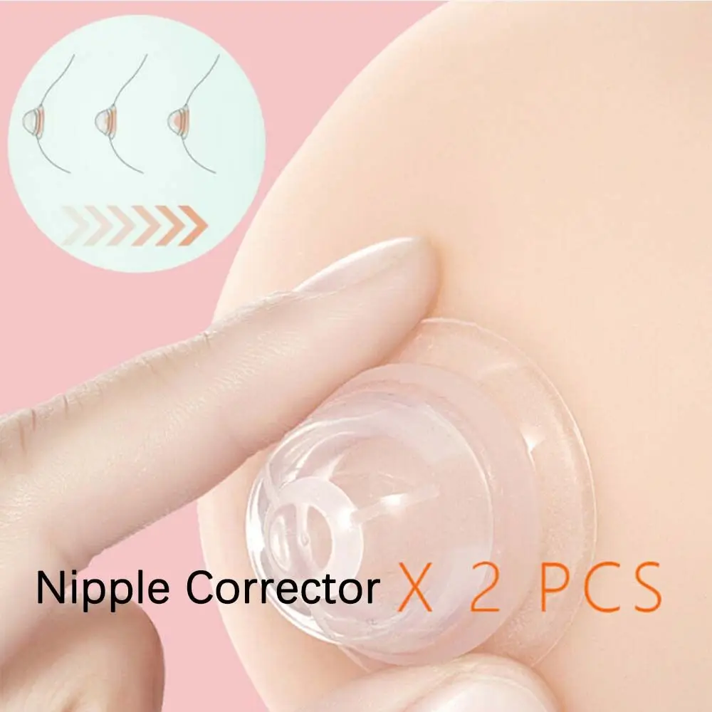 

for Flat Inverted Nipples Girls Silicone Women Nipples Aspirator Puller Pregnant Accessories Nipple Corrector Nipple Massager