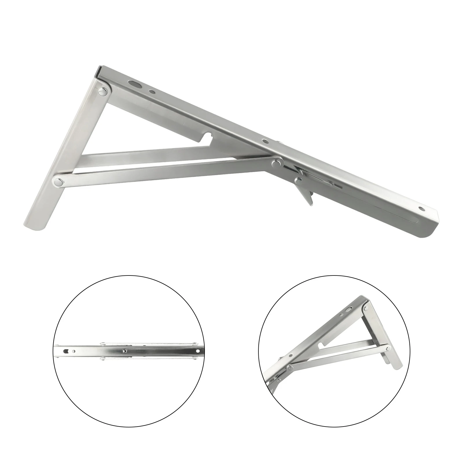 1pc Folding Stand Car Interior Accessories High Quality Internal Accessories Stainless Steel Camper Folding Bracket