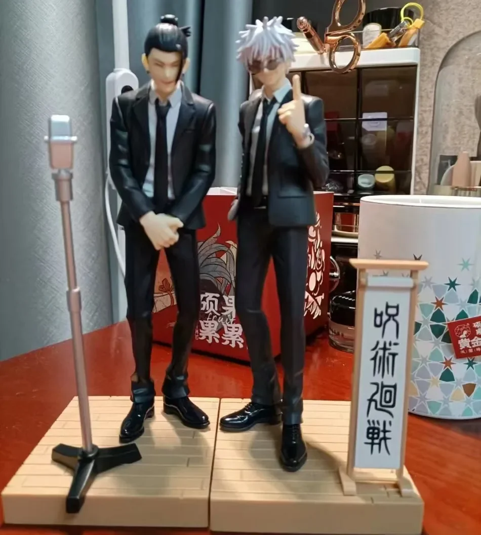 ฟิกเกอร์อนิเมะ จูจุตสึ ไคเซ็น ใหม่ มีสินค้าในสต็อก ไดโอรามา ซาโตรุ โกโจ เกโตะ ซุงุรุ ชุดสูท ของเล่นโมเดลในกล่อง ของขวัญวันเกิด