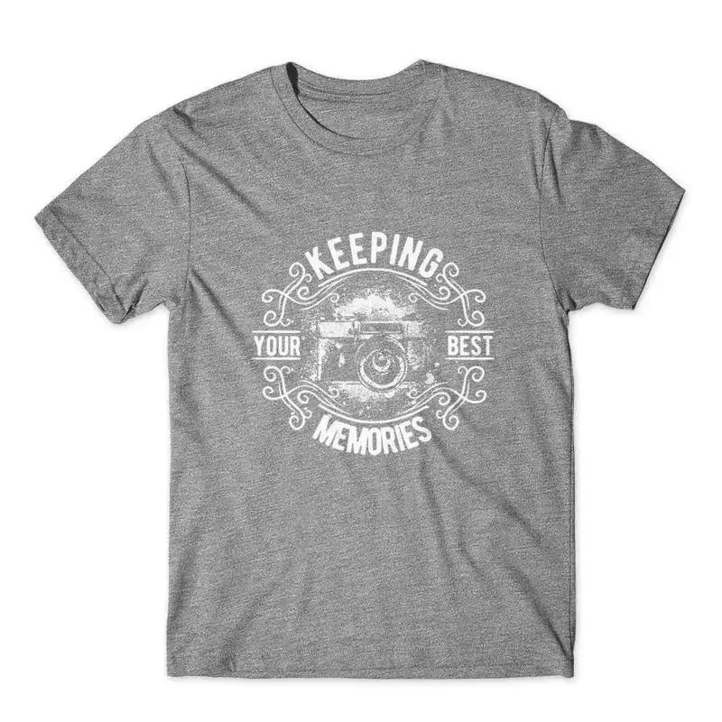 Camiseta para conservar tus mejores recuerdos, 100% algodón, Premium, NUEVA
