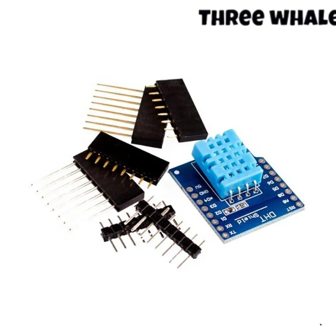 DHT Shield For Wemos D1 Mini DHT11 DHT22 Single-Bus Digital Temperature And Humidity Sensor Module