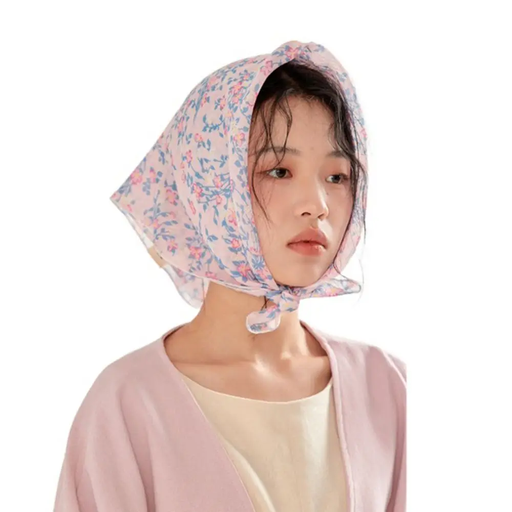 

Аксессуары для шарфов, аксессуары для одежды, полосатый женский шарф с принтом, шелковый шарф с цветком, повязка для волос, квадратный шарф