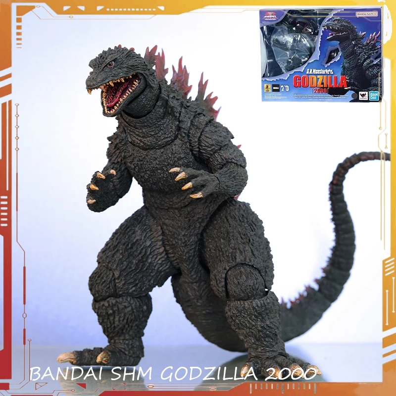 

Original Bandai S.H.Monsterarts Godzilla 2000 Action Figure Godzilla x Megaguirus Anime Figure Gojira Room Decor Birthday Gift