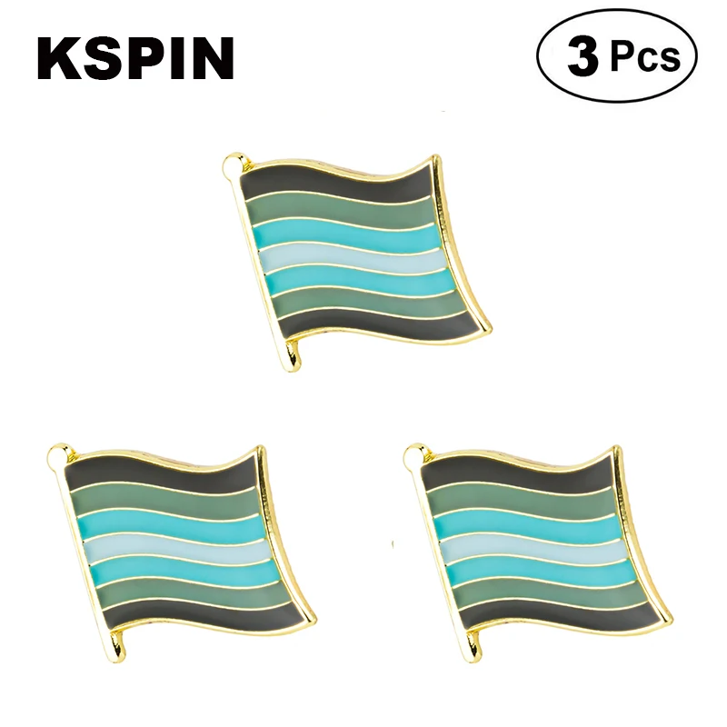 Demiboy Pride Flag Lapel Pin Friendship Flag Badge Flag