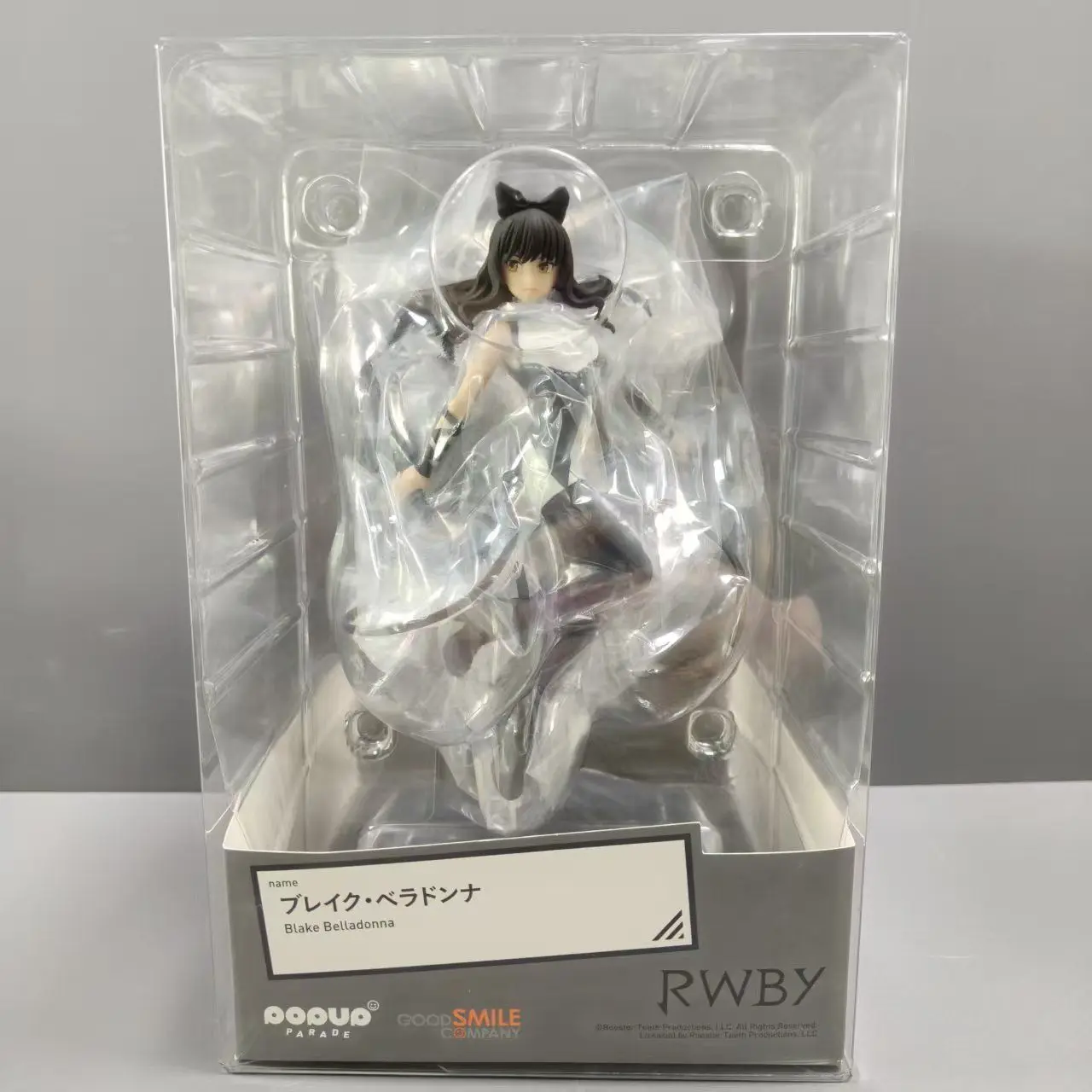Original brandneue GSC Pop Up Parade RWBY Blake Belladonna Figur Modell Sammlerstück Geschenk Anime Figur
