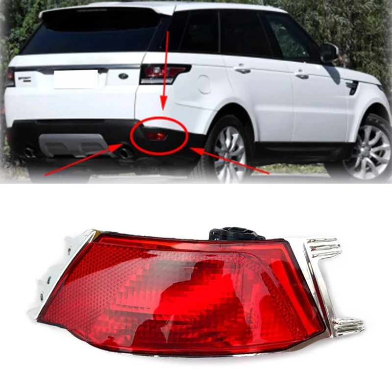 Paraurti posteriore per auto fendinebbia lente rossa per Land Rover Range Rover Sport L494 2014-2017