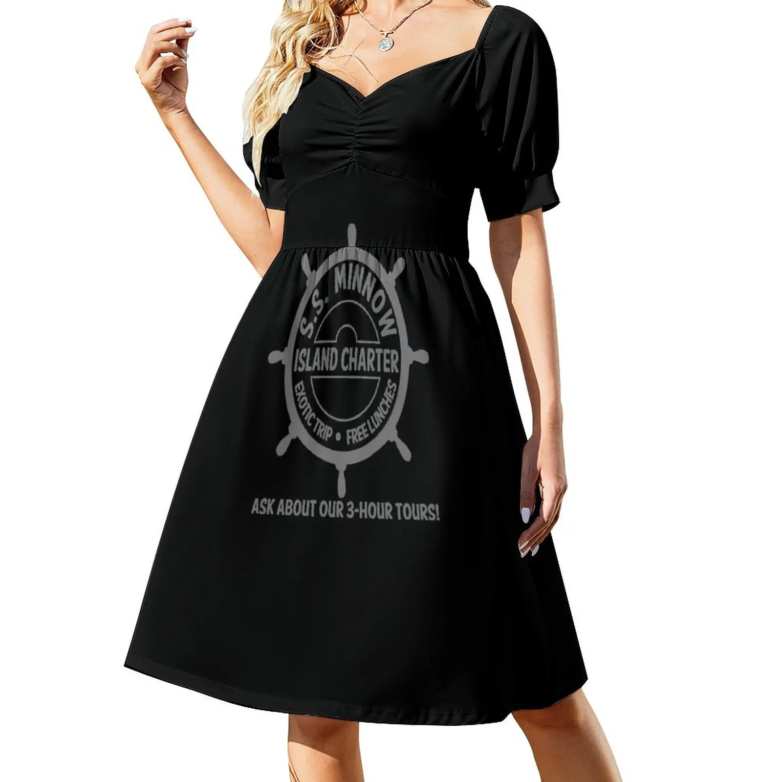 

S.S. Minnow Tour T-Shirt Sleeveless Dress elegant and pretty women's dresses Women dresses summer Dress women