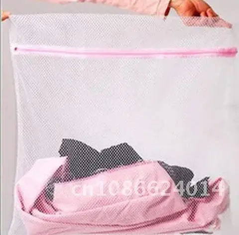 Mesh Laundry Wash Bags Zippered New Foldable 3 Sizes Lingerie Bra Socks Underwear Washing Machine Clothes Protection Net