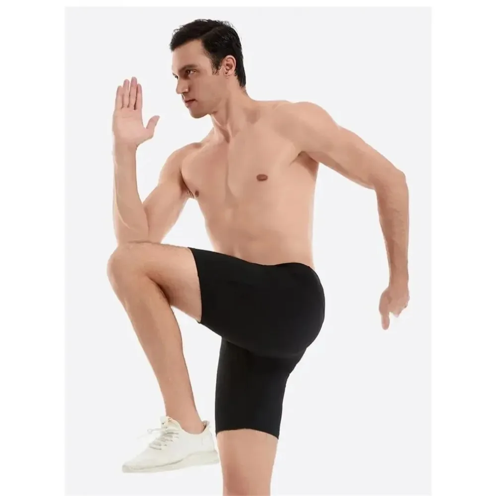 Summer New Men's 3.0 Multipocket Compression Shorts Quick Dry Marathon Running Jogging Cycling Fitness Exercise Tight Shorts