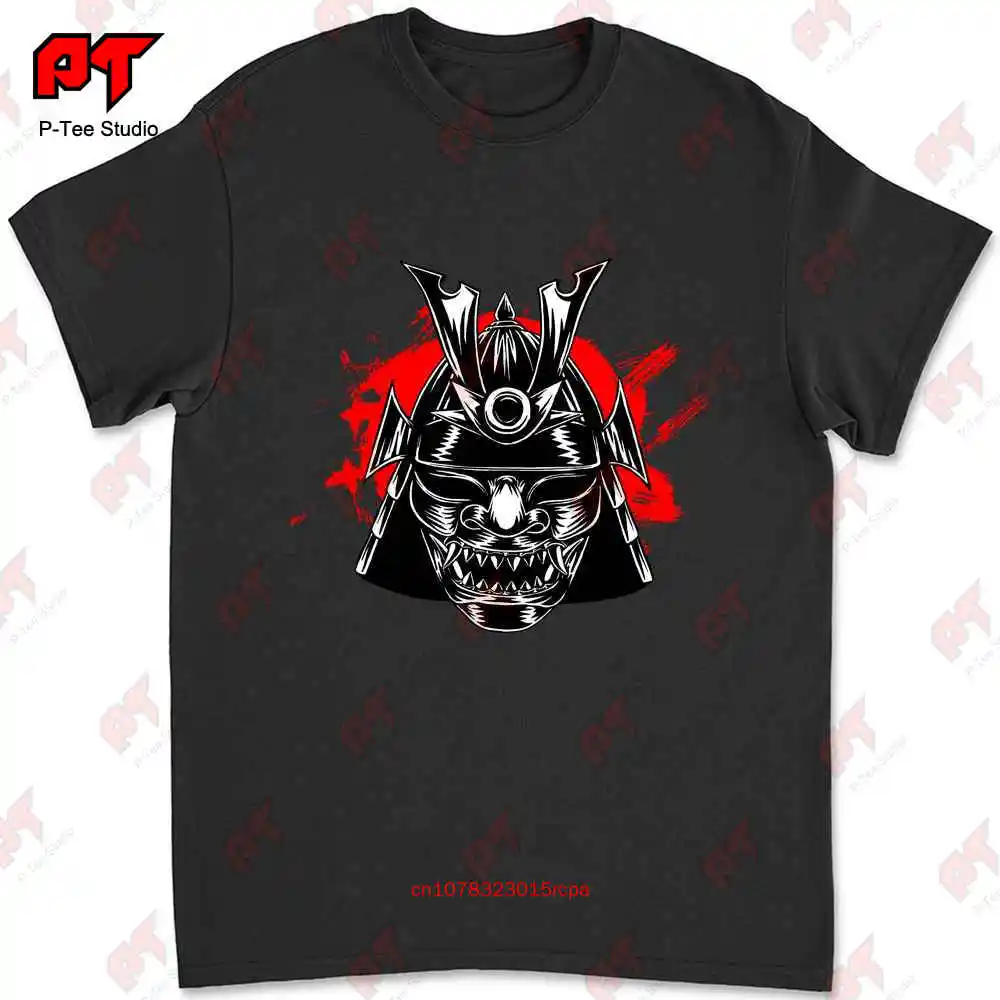 Devil Masksamurai Japanese Ninja Yakuza Ronin T-shirt LEVD