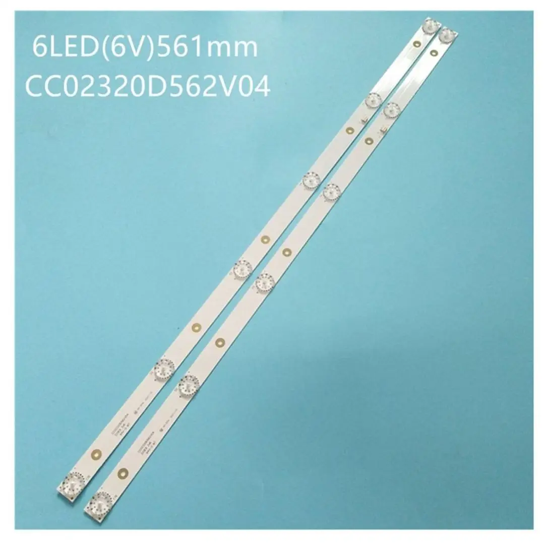 

LED Backlight Strip(2)For 32HT101X 32LED02T2M 32LED03T2M LE-8822A HV32MXC200X-B SM315TWD602 CC02320D562V08 CC02320D562V04 32E9