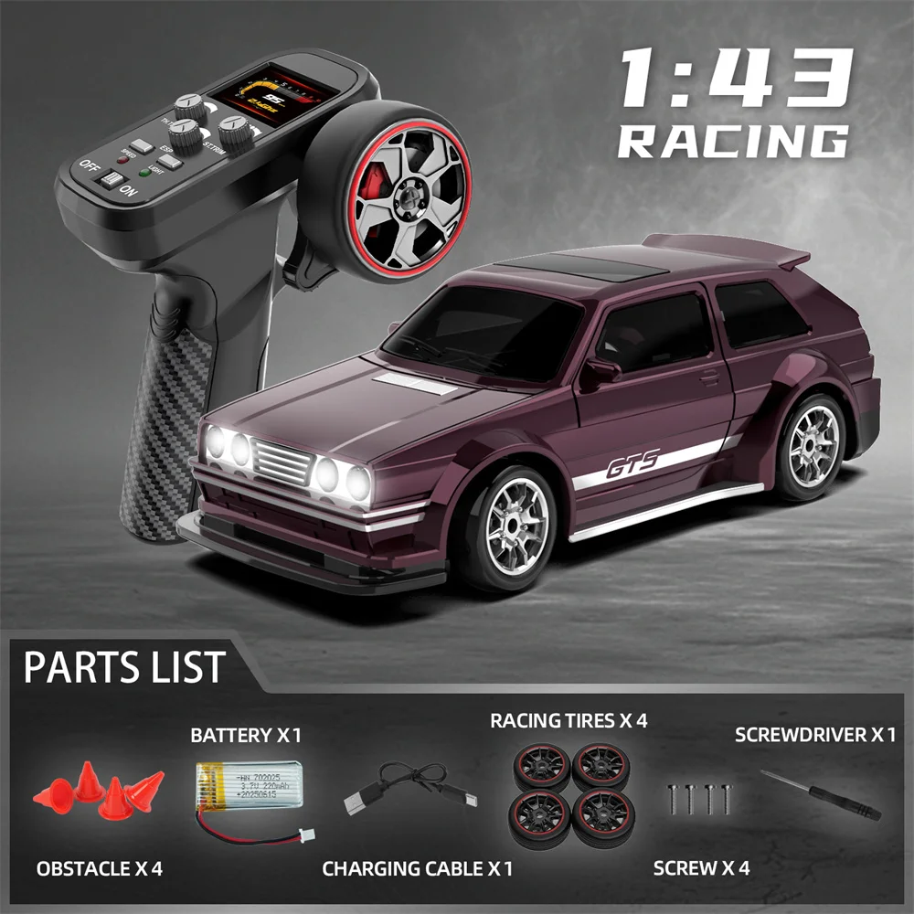 

Fayee FQD17 FQD19 RTR 1/43 2,4G 4WD Drift RC Car Gyro Полностью пропорциональный управляемый мини-гоночный высокоскоростной модель дорожного транспортного средства