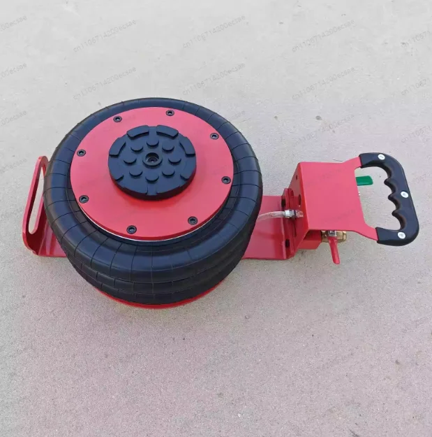 Portable 3-ton pneumatic top horizontal jack escape self-rescue equipment lifting tool