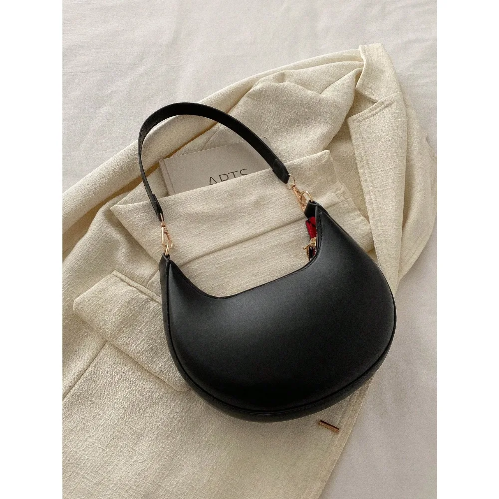 

2024 New Fashionable French Style Texture & Chic Shoulder Crossbody Bag For Women, Perfect For Commuting And Casual Occasions