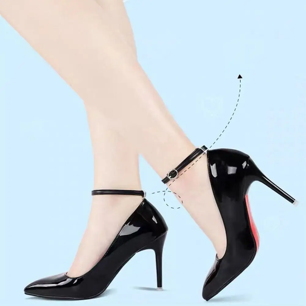 Fashion Anti-skid Ankle Shoe Belt Bundle Laces Metal Tip Adjustable Shoe Belt Tie Straps Band Shoelaces Women