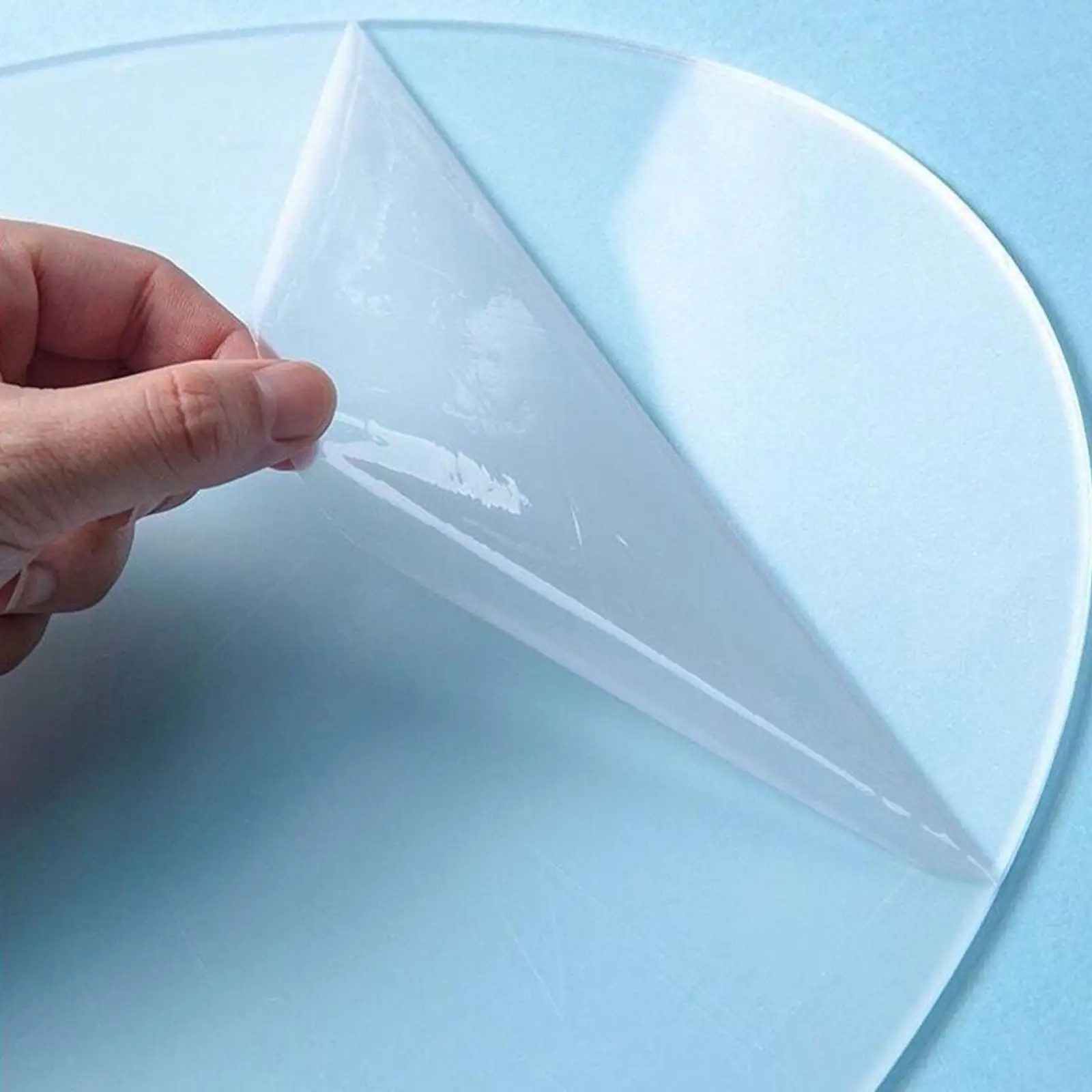 لوحة مكياج أكريليك شفافة، صينية خلط محمولة، أداة تجميل احترافية لفناني مكياج مستحضرات التجميل #3