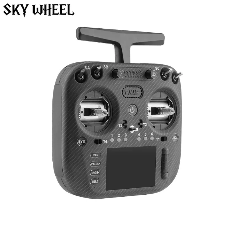 

RadioMaster TX15 MAX Remote Control ELRS 2.4GHz RC Transmitter Color Touchscreen AG02 Hall Gimbal Mode 2 for Racing FPV Drone