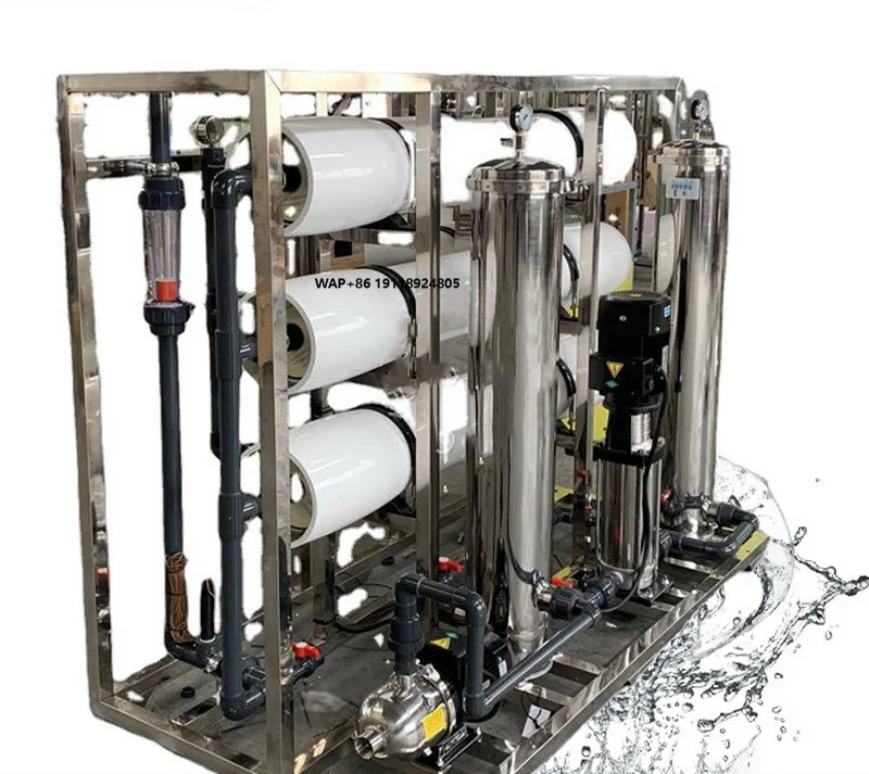 

Portable Compact Seawater Desalination Water Treatment Plant, 100LPH Seawater Treatment Machinery for Boat