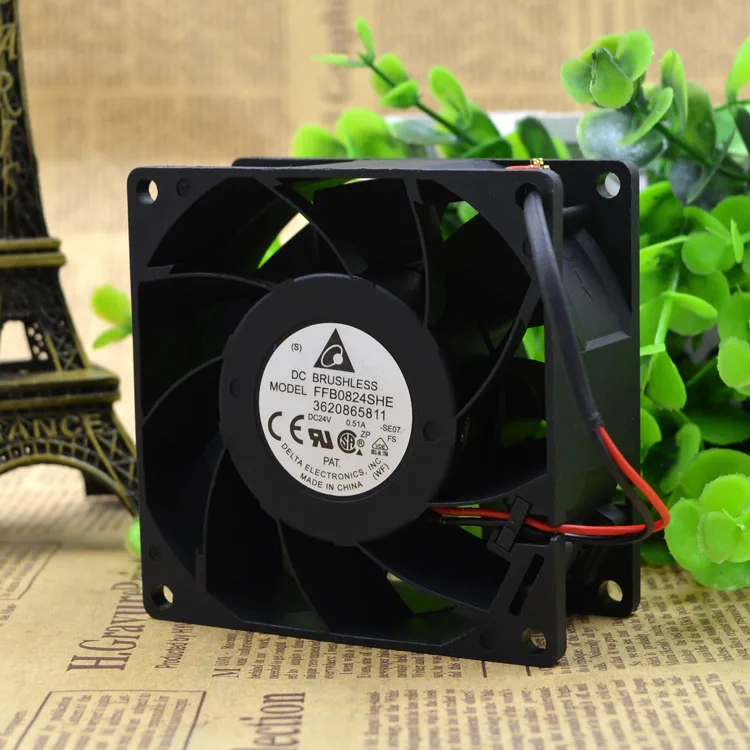 

8CM INVERTER FAN CV330A INVERTER FAN FFB0824SHE DC24V