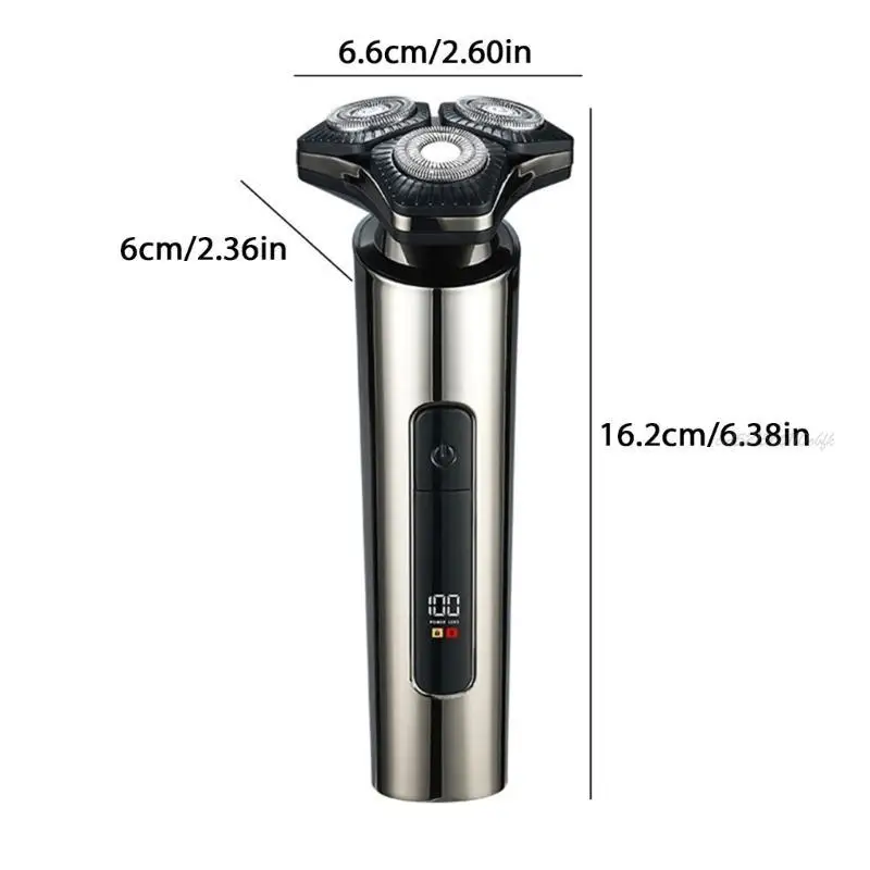 27RB Fashion Small Electric Shaver IPX7 قابلة لإعادة الشحن الملمس ABS