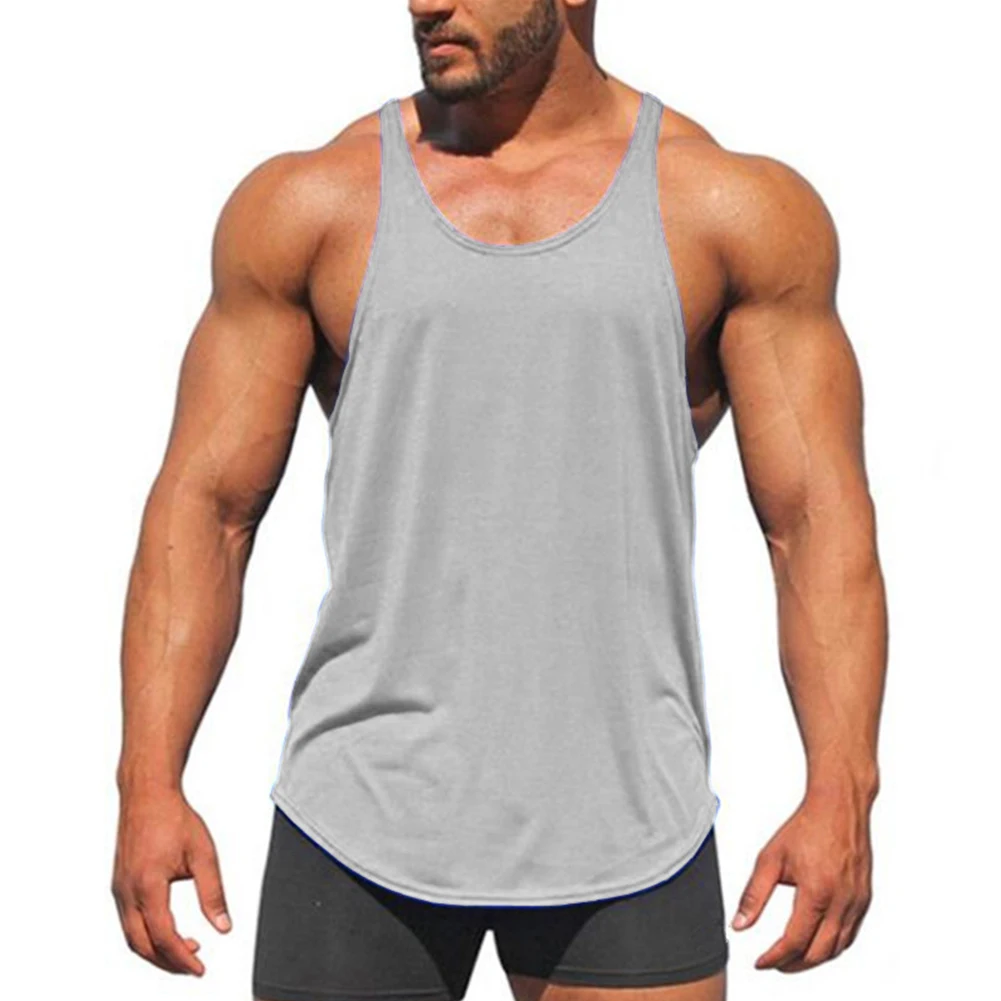 ยี่ห้อใหม่คุณภาพสูงเสื้อกั๊ก T เสื้อกล้ามเนื้อแขนกุด SLIM FIT Soft Stylish TANK Tops เพาะกายสบาย