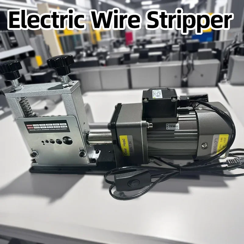 NF Electric Wire Stripper Machine 5 Channel Automatic Wire Stripping Machine Power Tool for Leftover Cable Recycling 3-17mm