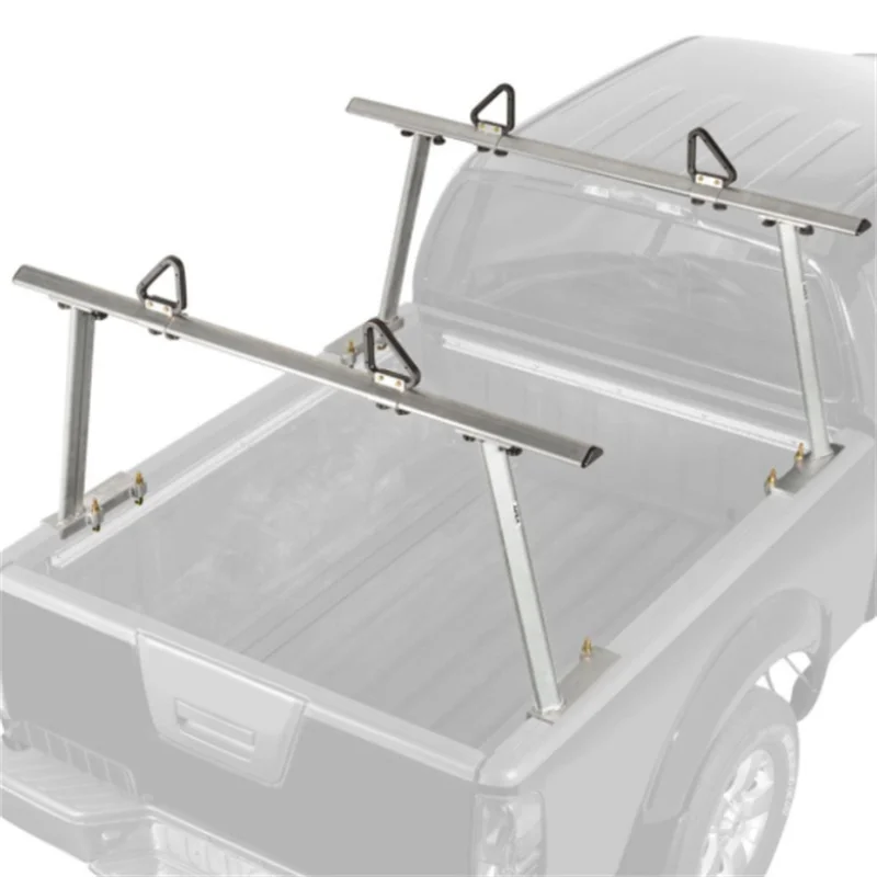 High Quality Aluminum Powder Coated No Drill Pickup Truck Bed Ladder Rack Mount