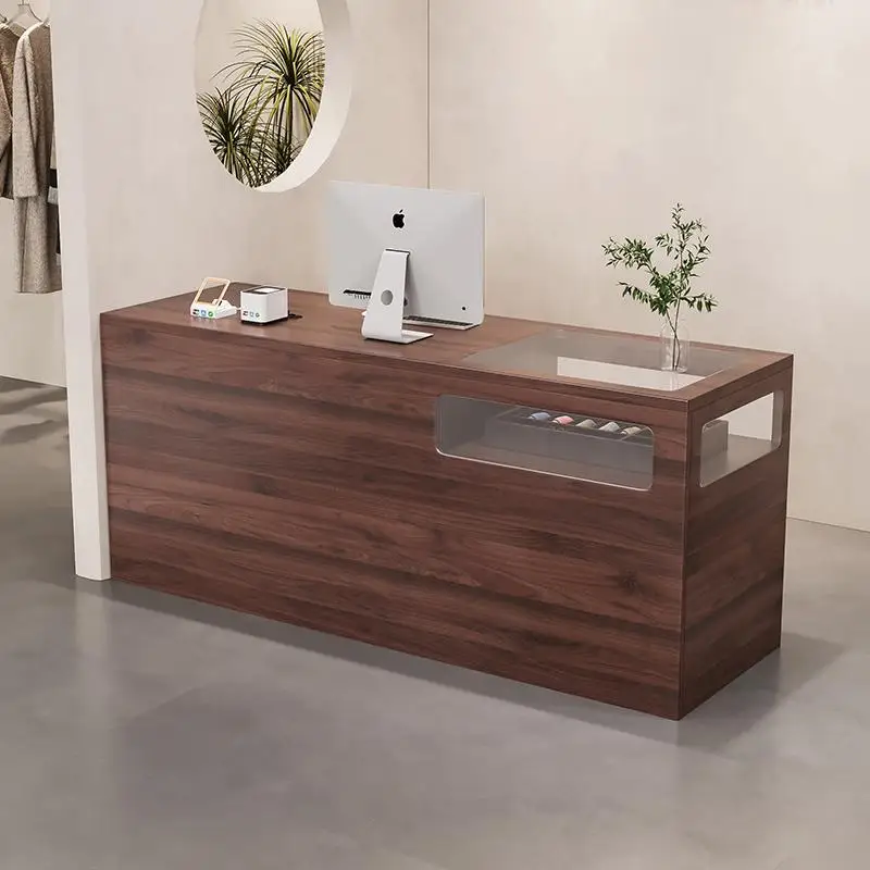 Checkout page Clothing store Bar High-end jewelry display case Internet celebrity women's clothing store Small jewelry reception