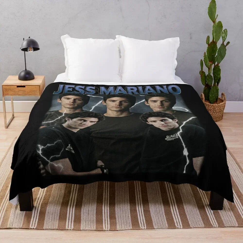 

Jess Mariano Throw Blanket Elegant Warm Throw Blanket for Hotel Home