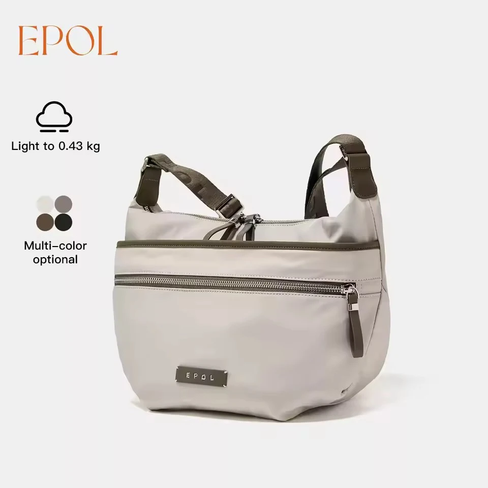 EPOL Lightweight Water Resistant Crossbody Bag For Women 2026 Fashion Popular Trend Casual Shoulder Bag 6120-01