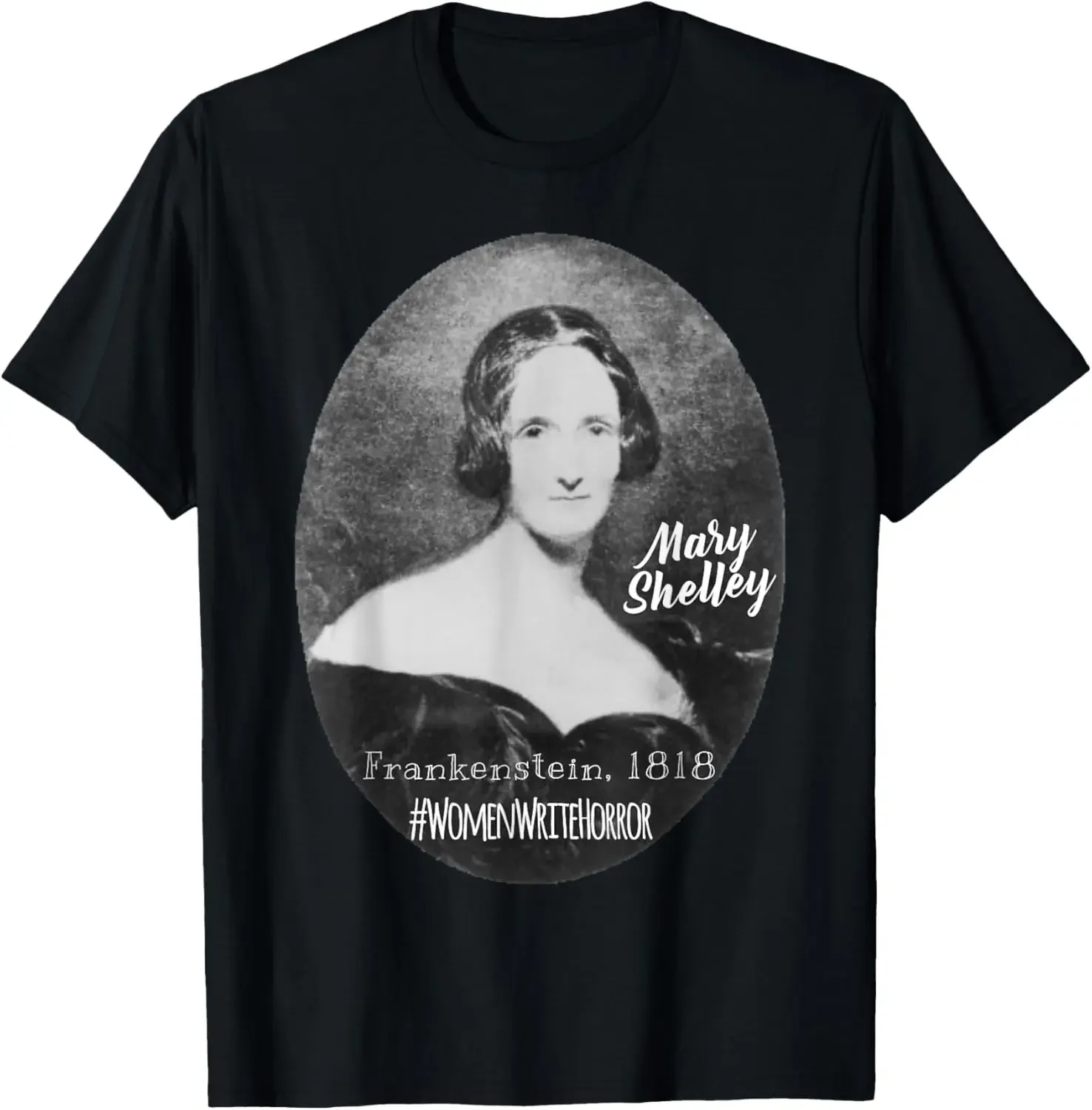 Mary Shelley Frankenstein Gothic Horror T-Shirt