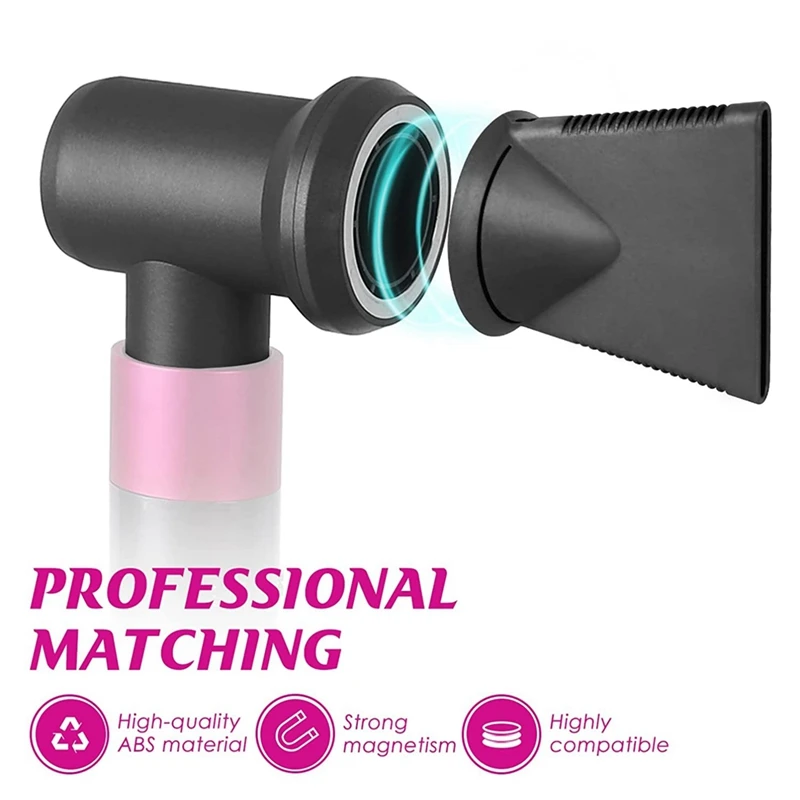 Difusor de cabello Concentrador profesional y kit adaptador para estilizador, para rizador, conversión en secador de pelo
