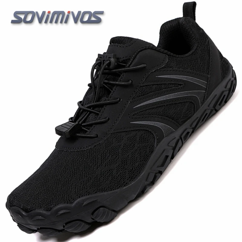Men's Cross-Trainer | Barefoot & Minimalist Shoe | Zero Drop Sole Wide Toe Box Women Upstream Swimming Shoes Beach Slippers